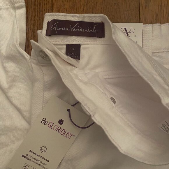 Gloria Vanderbilt womens Amanda Classic High Rise Tapered Jeans 14 Regular - Picture 5 of 5